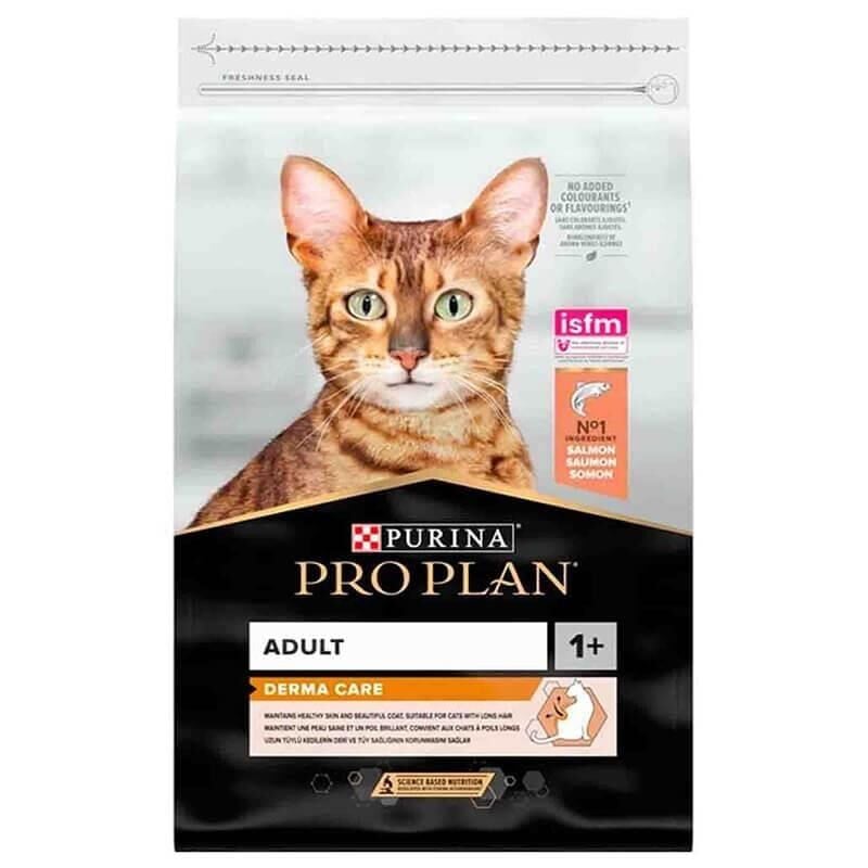 Pro Plan Derma Care Somonlu Tüy Sağlığı Destekleyici Yetişkin Kedi Maması 1,5kg