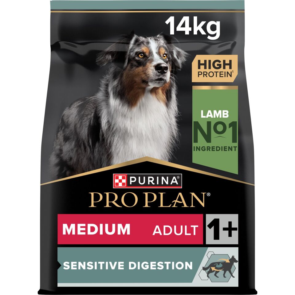 Pro Plan Medium Adult Kuzulu ve Pirinçli Orta Irk Yetişkin Köpek Maması 3 veya 14kg