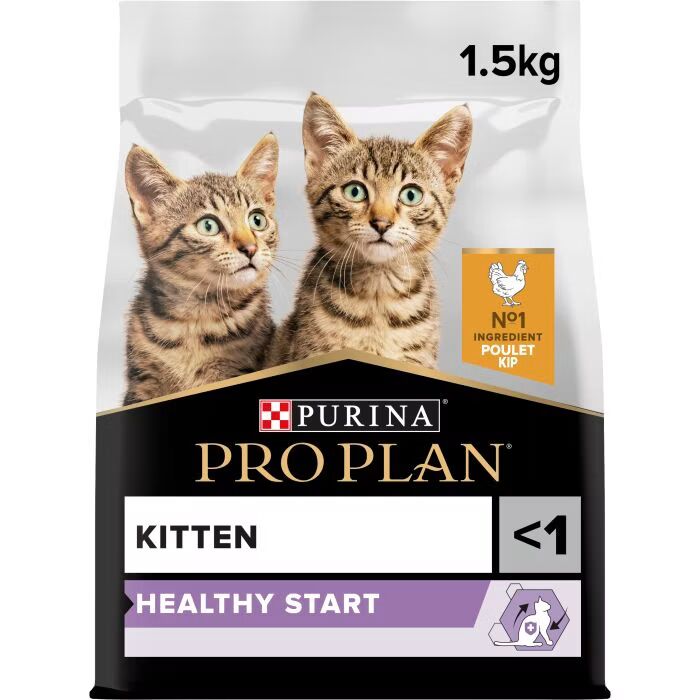Pro Plan Healty Start Kitten Tavuklu ve Pirinçli Yavru Kedi Maması 1,5kg