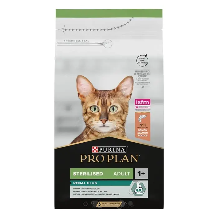Pro Plan Renal Plus Somonlu Kısırlaştırılmış Kedi Maması 1,5 kg / 3 kg / 10 kg