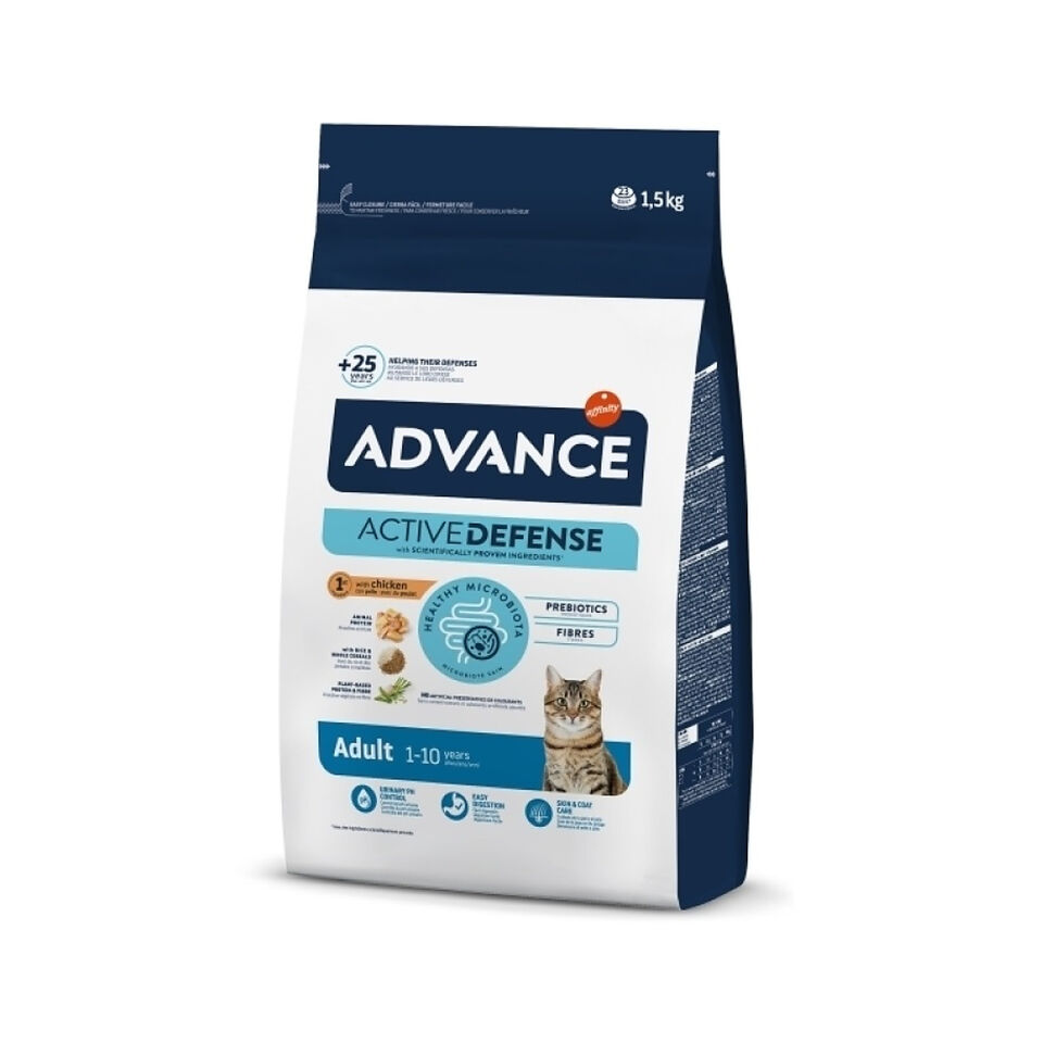 Advance Adult Tavuklu & Pirinçli Yetişkin Kedi Maması 1,5 kg / 3 kg / 15 kg