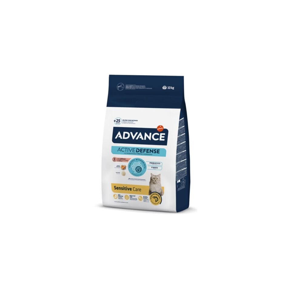 Advance Sensitive Care Somonlu Yetişkin Kedi Maması 10 kg