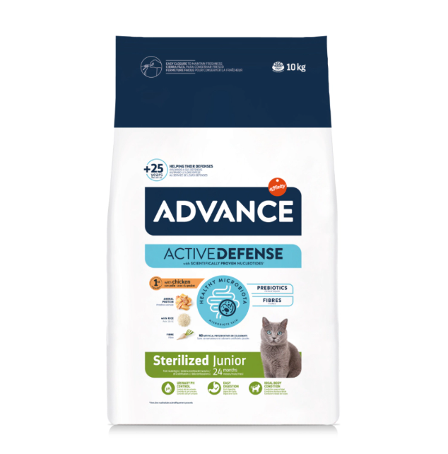 Advance Sterilized Junior Tavuklu Kısırlaştırılmış Yavru Kedi Maması 1,5 kg