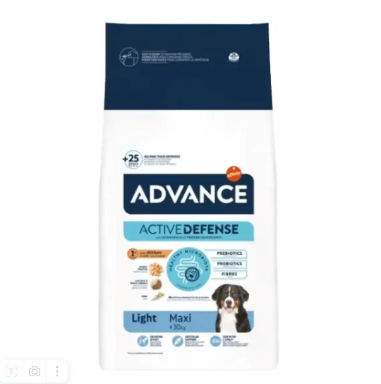 Advance Light Maxi Tavuklu Büyük Irk Diyet Köpek Maması 12 Kg
