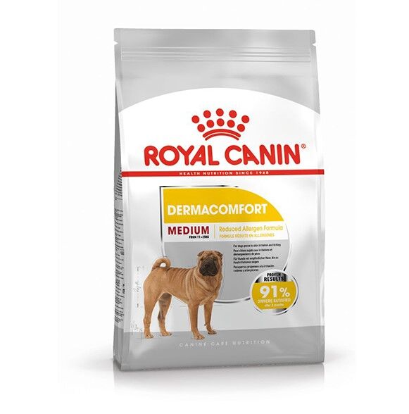 Royal Canin Medium Dermacomfort Deri ve Tüy Sağlığı için Orta Irk Yetişkin Köpek Maması 12 kg