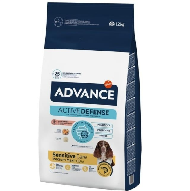 Advance Medium&Maxi Adult Somonlu Orta ve Büyük Irk Yetişkin Köpek Maması 12 kg