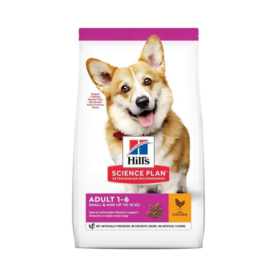 Hill's Adult Small Tavuklu Küçük Irk Köpek Maması 1,5 kg