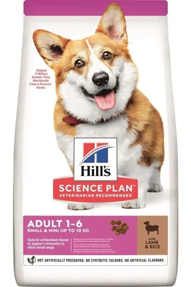 Hill's Kuzulu ve Pirinçli Küçük Irk Yetişkin Köpek Maması 1,5 kg