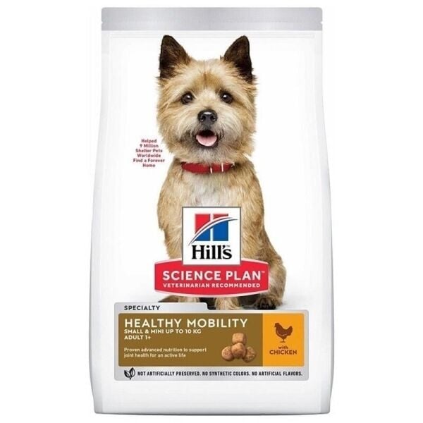 Hill's SCIENCE PLAN Small&Mini Adult Healthy Mobility Tavuklu Küçük Irk Yetişkin Köpek Maması 1,5 kg