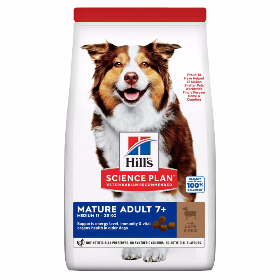 Hill's SCIENCE PLAN Medium Mature Adult 7+ Kuzulu Orta Irk Yaşlı Köpek Maması 14 kg