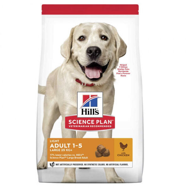 Hill's SCIENCE PLAN Large Adult Light Büyük Irk Tavuklu Yetişkin Köpek Maması 14 kg