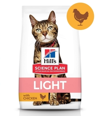 Hill's SCIENCE PLAN Light Tavuklu Yetişkin Kedi Maması 1,5 kg