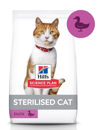 Hill's SCIENCE PLAN Ördekli Kısırlaştırılmış Kedi Maması 1,5 kg