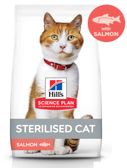 Hill's SCIENCE PLAN Somonlu Kısırlaştırılmış Kedi Maması 1,5 kg