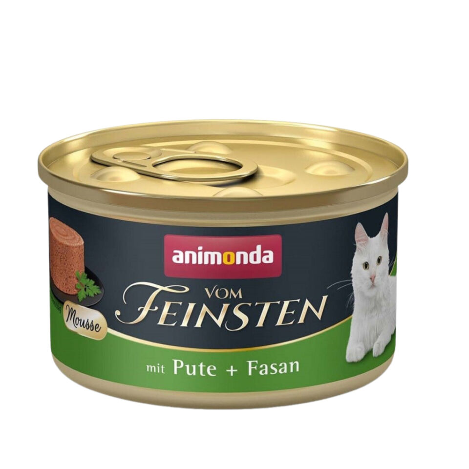 Animonda Vom Feinsten Hindili ve Sülünlü Yetişkin Kedi Konservesi 85 gr