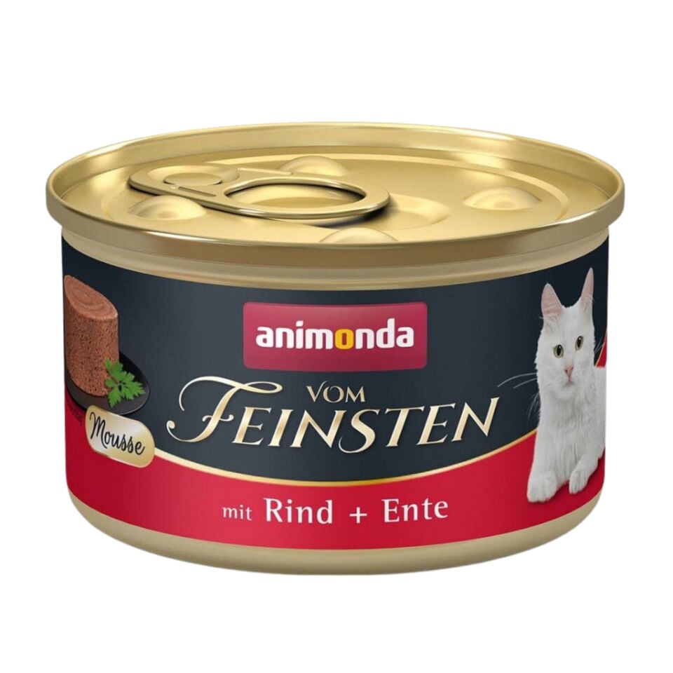 Animonda Vom Feinsten Sığırlı ve Ördekli Yetişkin Kedi Konservesi 85 gr
