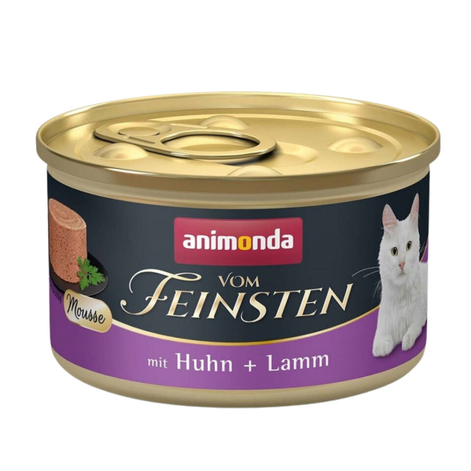 Animonda Vom Feinsten Tavuklu ve Kuzulu Yetişkin Kedi Konservesi 85gr