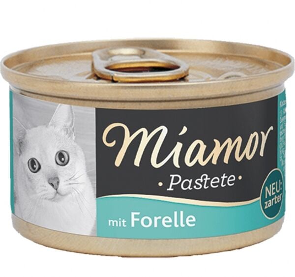 Miamor Pastete Alabalıklı Yetişkin Kedi Konservesi 85 gr
