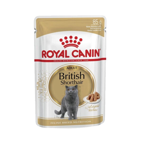 Royal Canin Pouch British Yetişkin Kedi Konservesi 85 gr