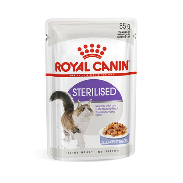 Royal Canin Jöle İçinde Kısırlaştırılmış Yetişkin Kedi Konservesi 85 gr