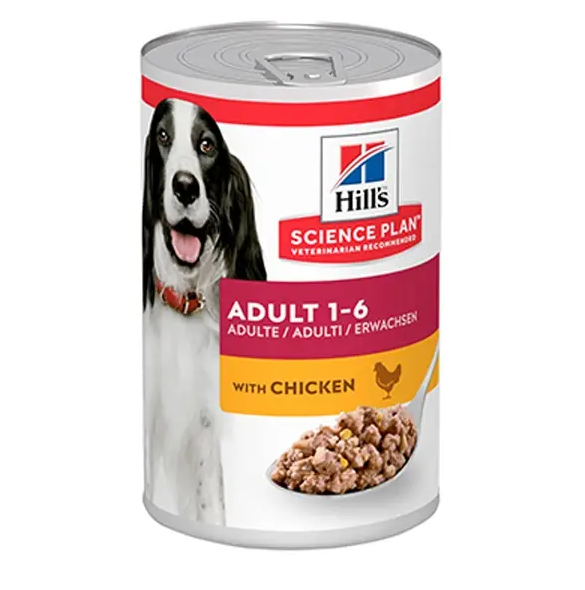 Hill's Adult Tavuklu Yetişkin Konserve Köpek Maması 370 gr