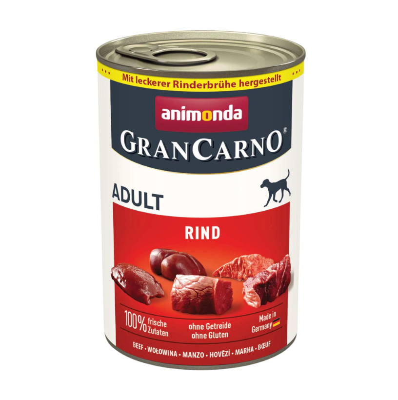 Animonda GranCarno Sığır Etli Yetişkin Köpek Konservesi 400 gr