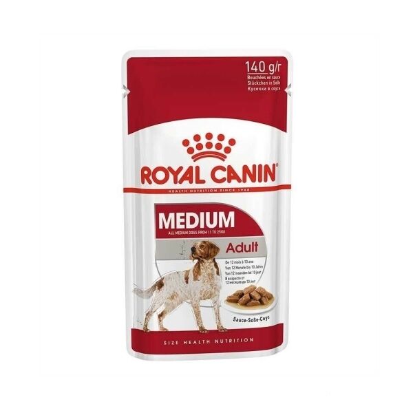 Royal Canin Sos İçinde Orta Irk Yetişkin Köpek Konservesi 140 gr