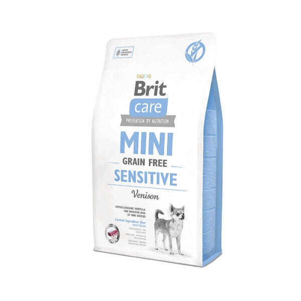 Brit Care Mini Adult Sensitive Geyikli Tahılsız Köpek Maması 2 kg