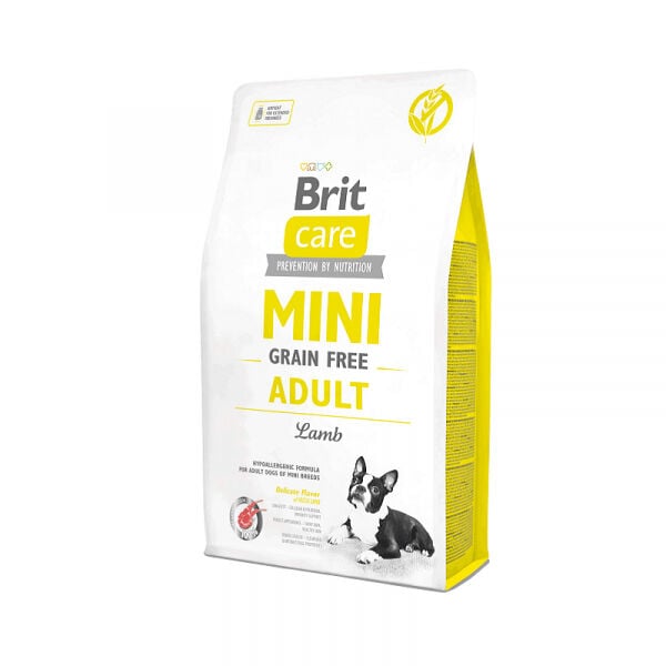 Brit Care Mini Adult Kuzulu Tahılsız Yetişkin Köpek Maması 2 kg