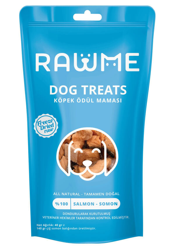 Raw Me Somonlu Köpek Ödülü 40 gr