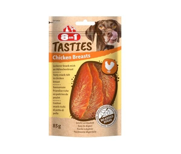 8in1 Chicken Breasts Tavuklu Fileto Köpek Ödül Maması 85gr