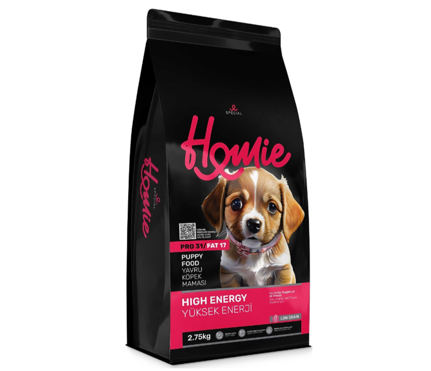Homie Köpek Maması Special Tavuklu Düşük Tahıllı Yüksek Enerjili Yetişkin 12 Kg
