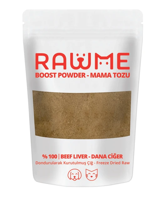Raw Me Dana Ciğer Mama Tozu 15 gr