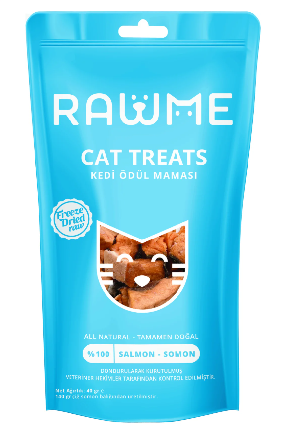 Raw Me Somonlu Kedi Ödülü 40 gr