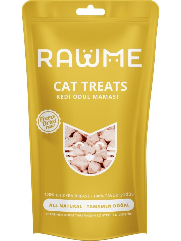 Raw Me Tavuk Göğüs Kedi Ödülü 40 gr