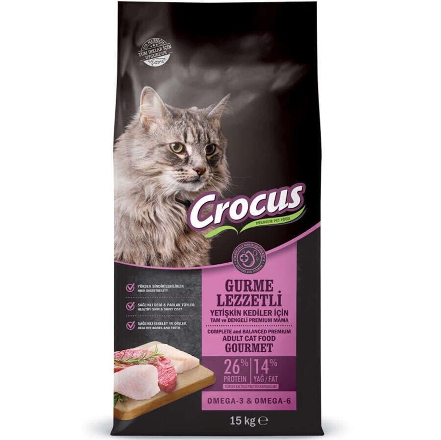 Crocus Gurme 15 Kg  Dana Etli Köpek Maması