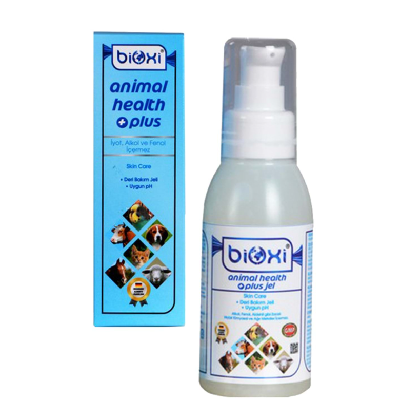 Bioxi Animal Health +Plus Jel Kedi Köpek Yara ve Deri Bakım Jeli 100 Ml