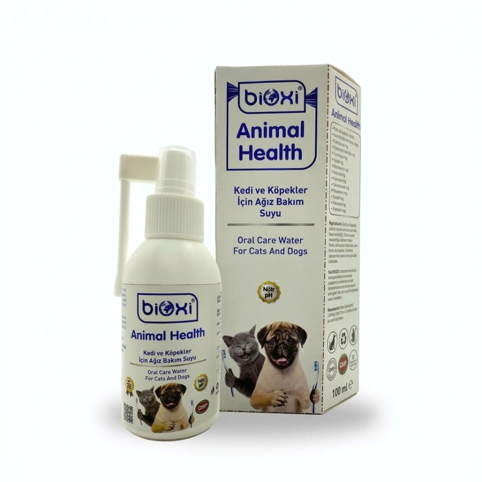 Bioxi Kedi Köpekler İçin Ağız Bakım Suyu 100 ml